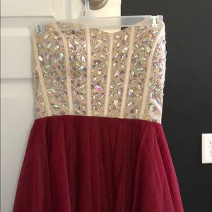 Strapless dress worn once